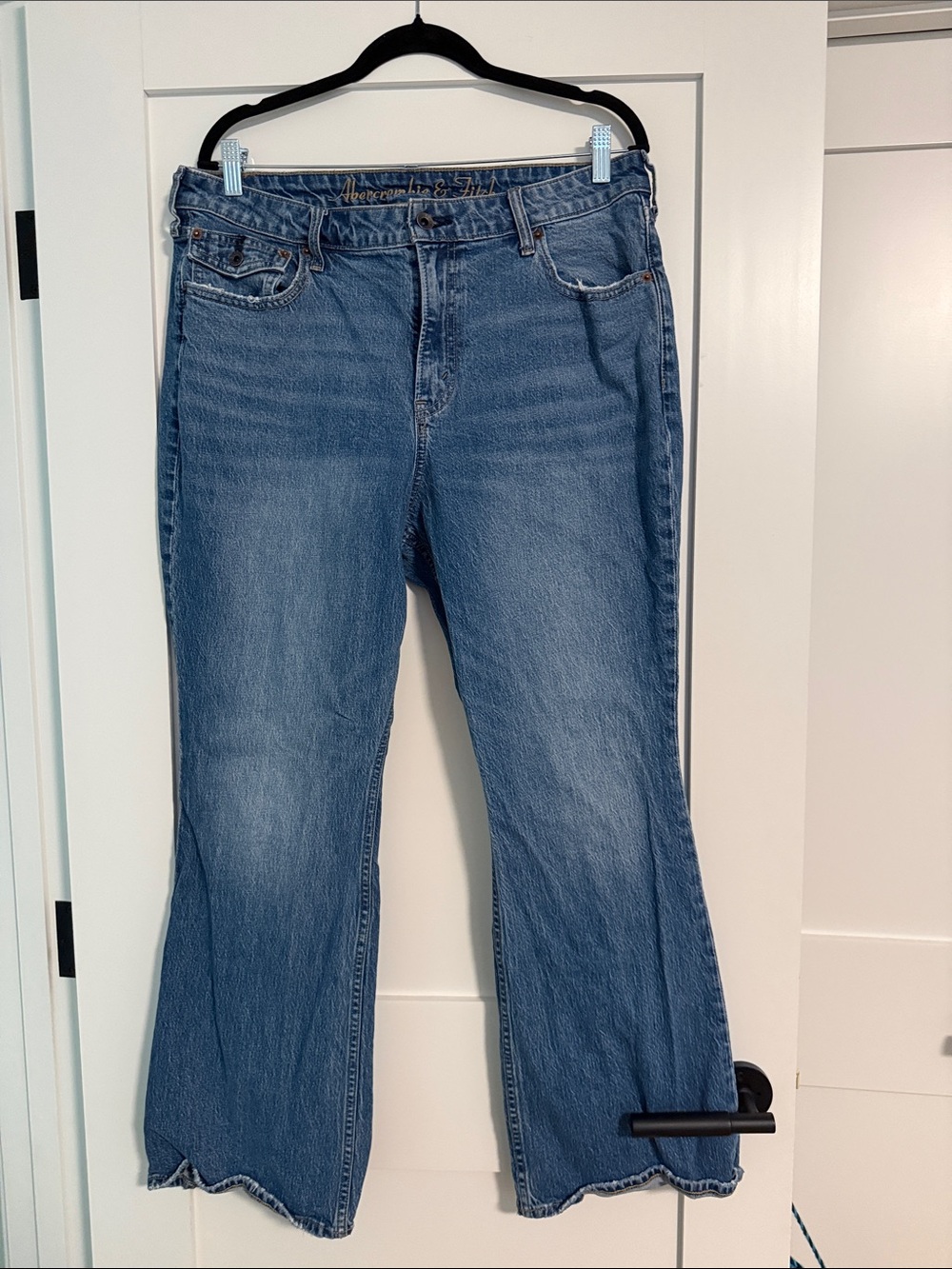 Abercrombie & Fitch Curve Love High Rise Bootcut Jean